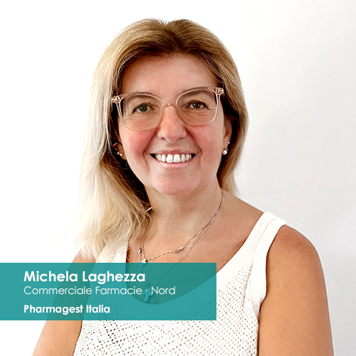 Pharmagest Italia d il benvenuto a Michela Laghezza.