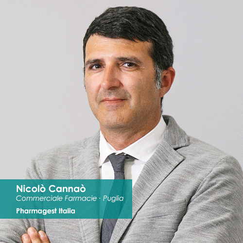 Nicol Canna  il nuovo commerciale per le farmacie della Puglia di Pharmagest Italia.