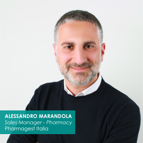 Pharmagest Italia presenta Alessandro Marandola, nuovo sales manager settore farmacie.