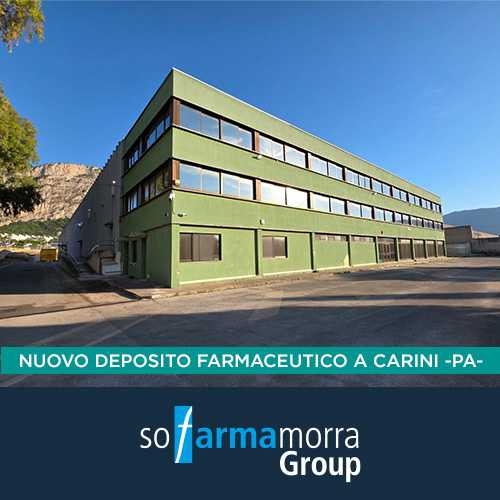 Carini, il nuovo hub logistico di So.Farma.Morra Group punta su automazione e digitalizzazione.