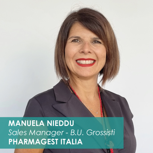 Manuela Nieddu, nuova Sales Manager del settore Grossisti farmaceutici di Pharmagest Italia