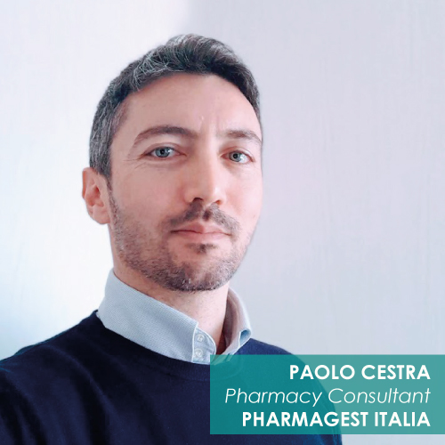 Paolo Cestra entra nel team Customer Service Pharmagest Italia.