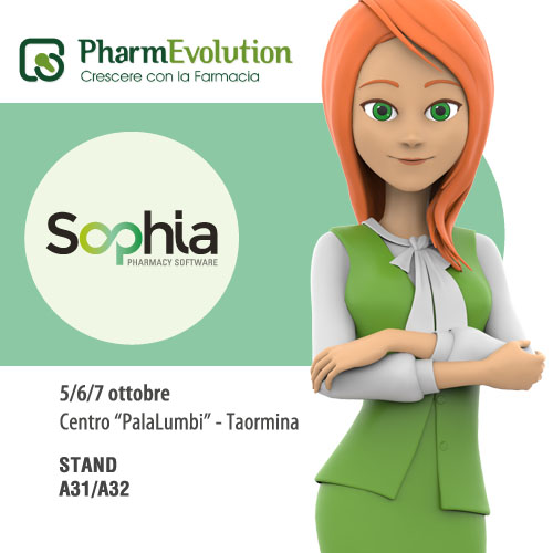 PHARMEVOLUTION 2018, NUOVO APPUNTAMENTO CON SOPHIA