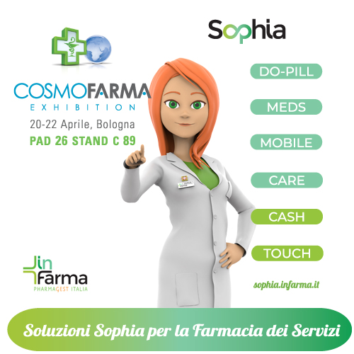 Cosmofarma scenario di grandi novità: InFarma presenterà il suo progetto per la Farmacia dei Servizi