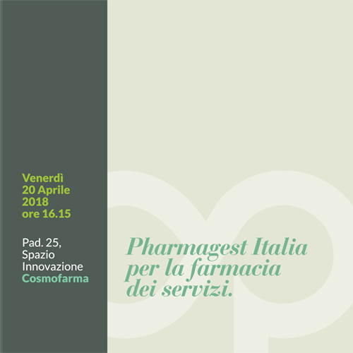 Convegno Pharmagest Italia per la Farmacia dei Servizi